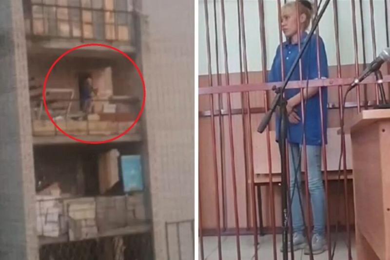 «Женщина, Вы что творите?!»: многодетная мать пыталась скинуть с балкона 4 этажа двухлетнего сына