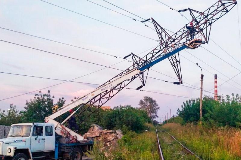 В Бердске устранили последствия повреждения ЛЭП