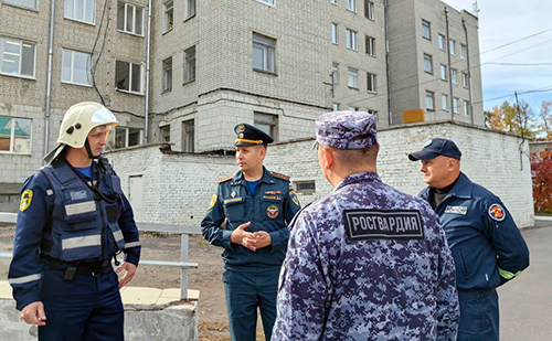 Личный состав Росгвардии принял участие во всероссийской штабной тренировке по гражданской обороне в Ульяновске