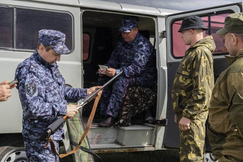 С начала года в Пензенской области Росгвардейцы изъяли более 1100 единиц гражданского оружия