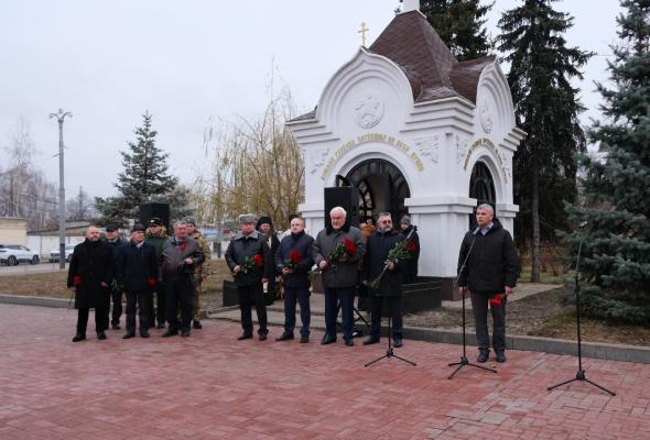 Начальник тамбовского управления Росгвардии принял участие в митинге в память погибших на Северном Кавказе воинов