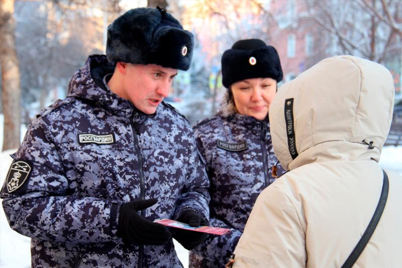 В Кузбассе стартовал I этап профилактической операции Росгвардии «Безопасный дом, подъезд, квартира»