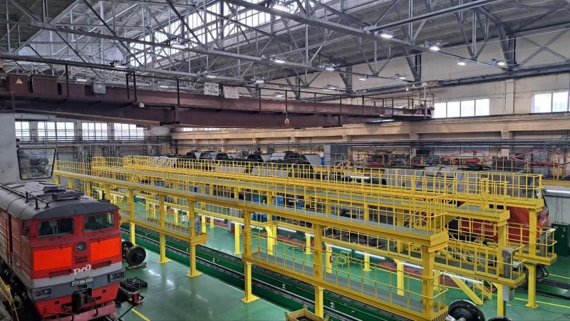 Модернизирован цех сервисного локомотивного депо «Брянск-Льговский»