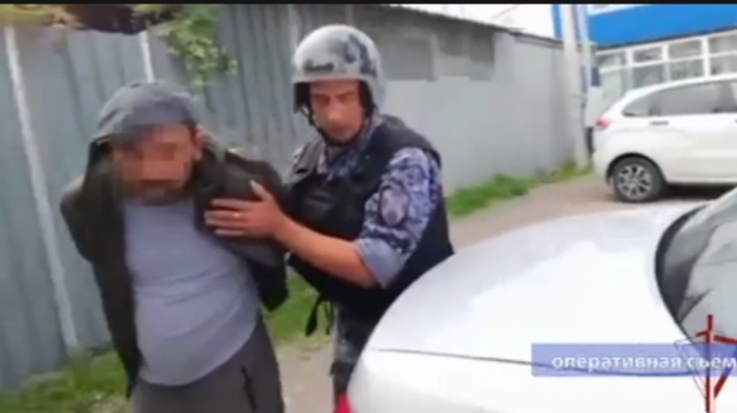 Сотрудники Ступинской Росгвардии задержали мужчину, который нанес ножевое ранение