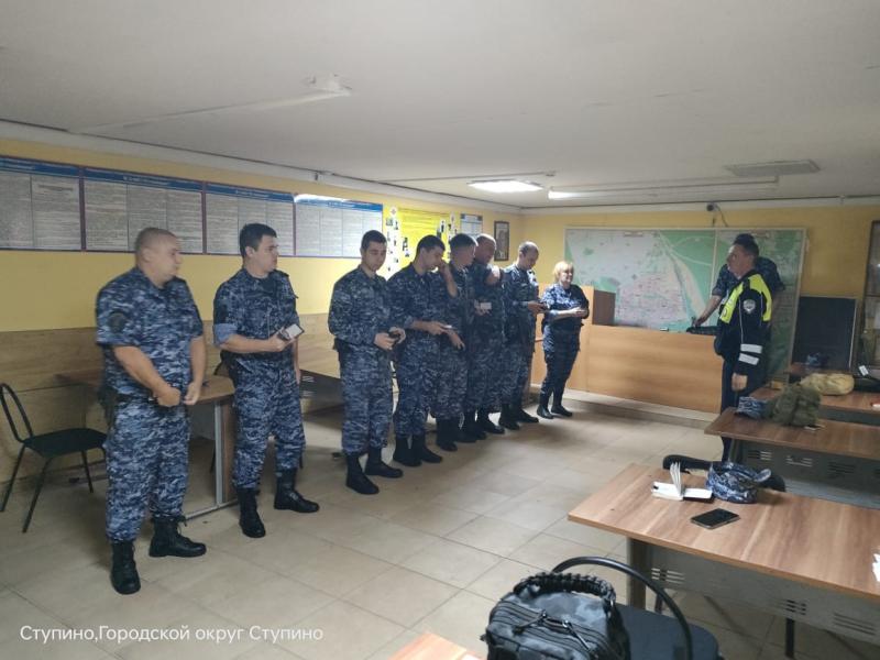 Ступинские Росгвардейцы открыли первый в г.о. Ступино кадетский класс Росгвардии
