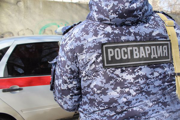 Росгвардейцы задержали предполагаемого виновника хищения имущества бара