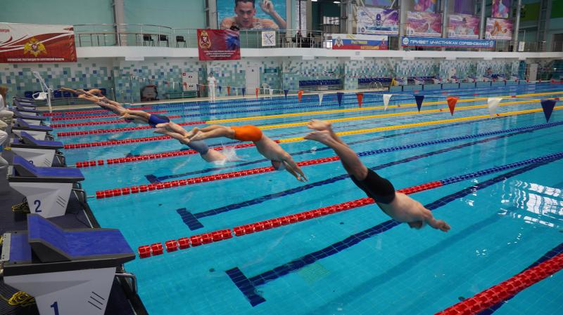 В Саратове прошел Всероссийский чемпионат войск национальной гвардии по плаванию