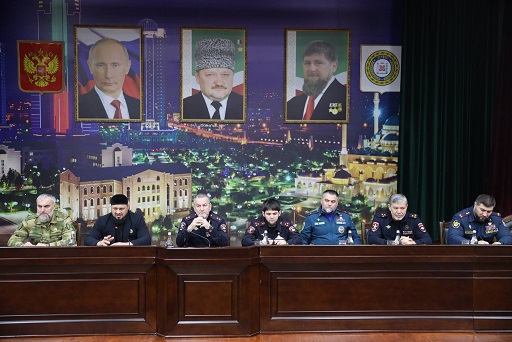 НАЧАЛЬНИК УПРАВЛЕНИЯ РОСГВАРДИИ ПО ЧЕЧЕНСКОЙ РЕСПУБЛИКЕ ПРИНЯЛ УЧАСТИЕ В МЕЖВЕДОМСТВЕННОМ СОВЕЩАНИИ