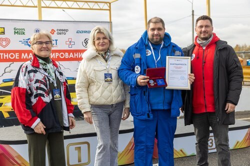 Компания «Север Авто» приняла участие в подготовке соревнований  «Скоростное маневрирование»