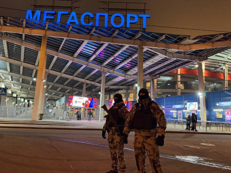 Правопорядок на баскетбольном матче обеспечили сотрудники Росгвардии в Москве