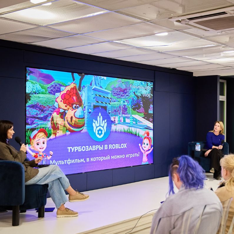«Турбозавры» в Roblox на Большом Фестивале Мультфильмов