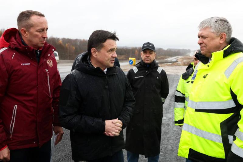 Подмосковный участок М-9 «Балтия» проинспектировал губернатор