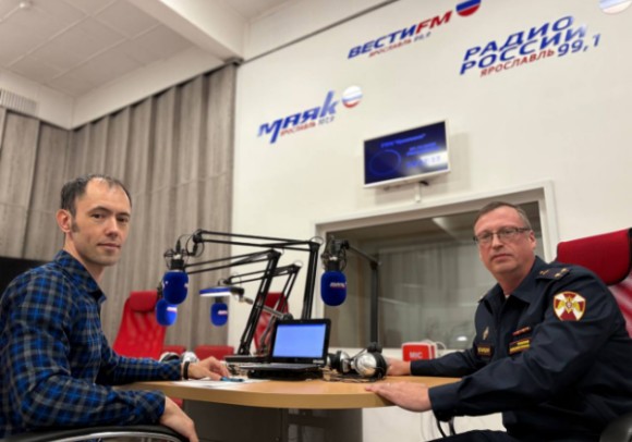 Руководитель регионального управления вневедомственной охраны выступил в  студии «Радио России»