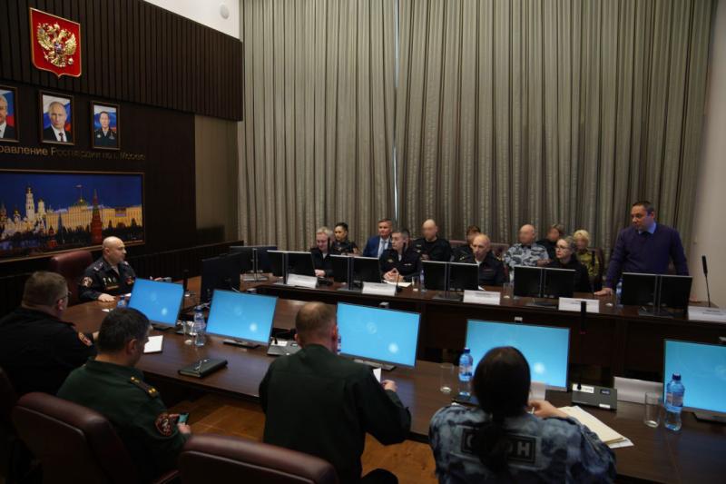 В столичном главке Росгвардии состоялось межведомственное совещание с представителями медицинских подразделений правоохранительной системы