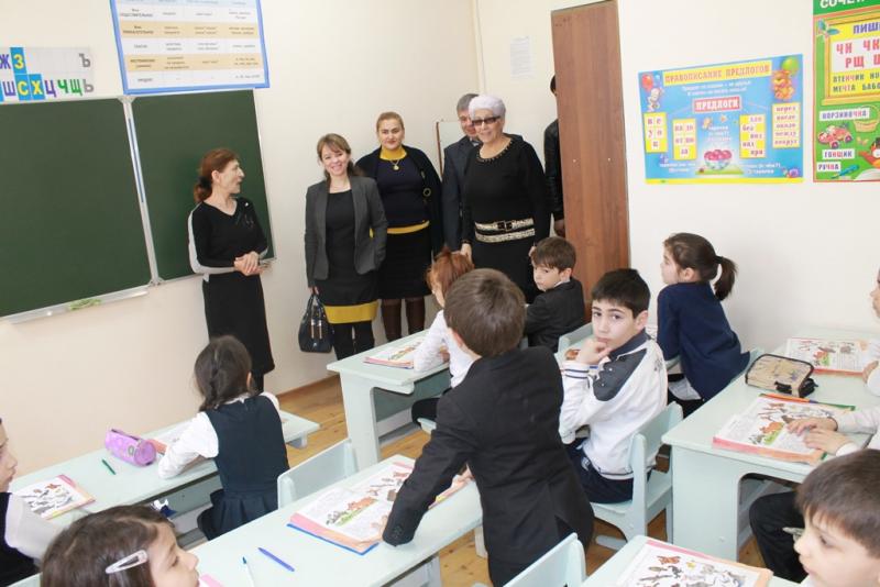 Активисты ОНФ посетили школу-интернат 2 в Каспийске