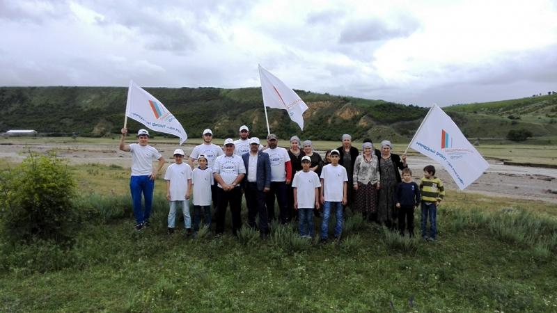Ко Дню России «фронтовики» Дагестана провели экологические субботники
