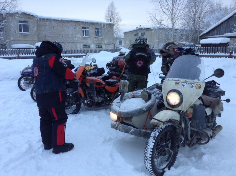 Зимняя мотоциклетная экспедиция Поход Силы