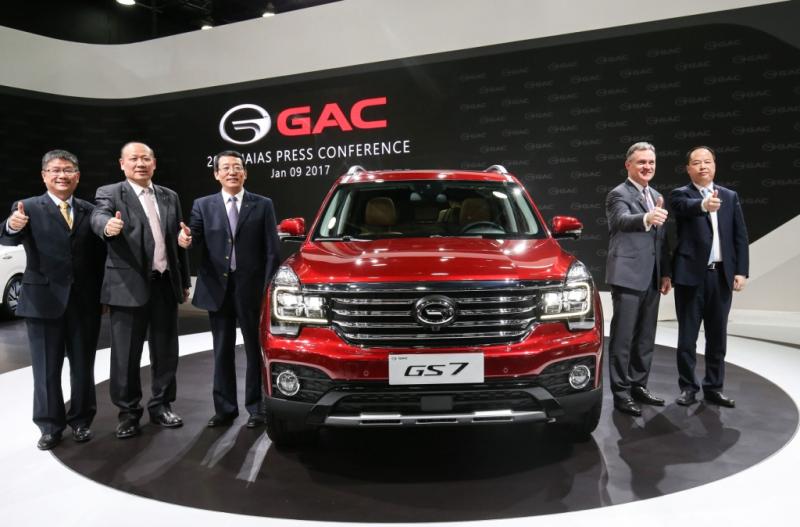 GS7 от GAC Motor выводит стандарты SUV на принципиально новый уровень