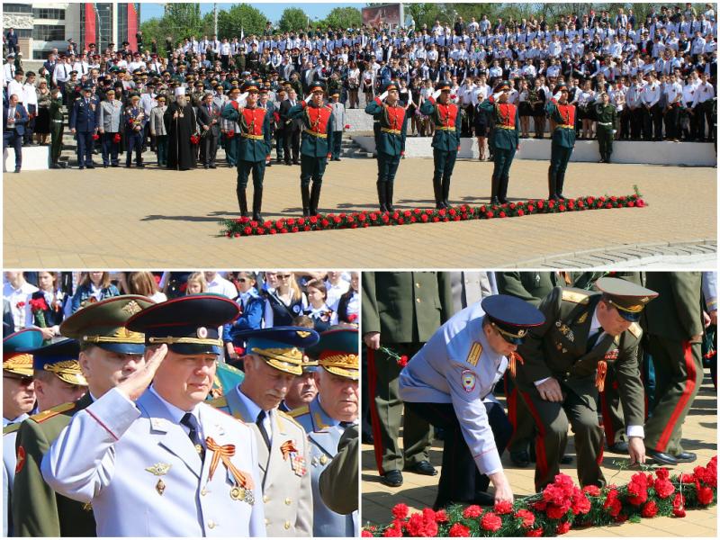 Начальник Управления Росгвардии по Ростовской области принял участие в мероприятии по случаю Дня Победы
